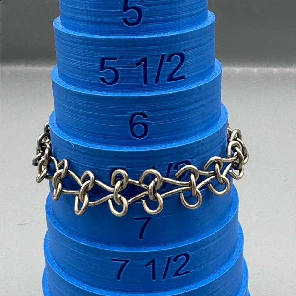 Elegant Silver Chain Bracelet